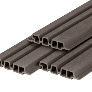 PuraTech 195 Composiet gevelbekleding 3,3 x 19,5 x 290 cm, dark grey, brandklasse E