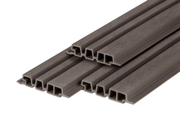 PuraTech 195 Composiet gevelbekleding 3,3 x 19,5 x 290 cm, dark grey, brandklasse E