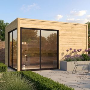Blokhut - Tuinhuis Rico | 28 mm | vuren onbehandeld