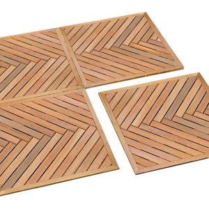 Mozaïek Tuintegel Bangkirai Pontianak 3,0 x 100,0 x 100 cm