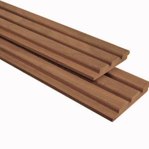 TimbraTech Advance amescla hardhout triple profiel 2,1 x 14,5 x 275 cm, thermisch gemodificeerd, geschaafd