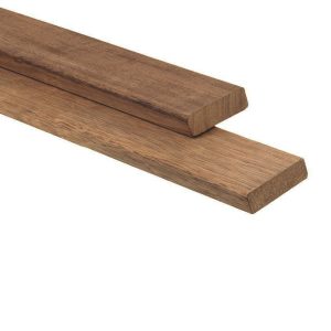 TimbraTech Advance amescla hardhout channelsiding 1,8 x 14,4 x 245 cm, thermisch gemodificeerd, geschaafd