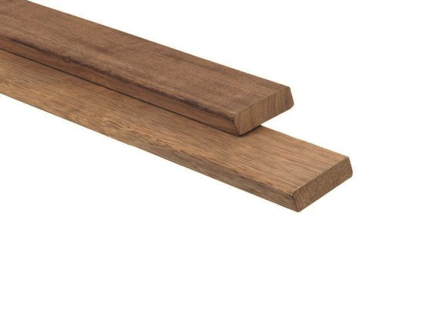 TimbraTech Advance amescla hardhout channelsiding 1,8 x 14,4 x 245 cm, thermisch gemodificeerd, geschaafd