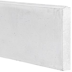 Berton©-onderplaat wit/grijs H20,0 x D3,5 x L182,5 cm
