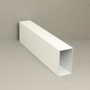 Alu.fundatiekoker 6.0x11.0x600cm wit