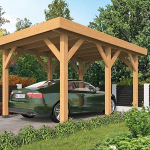 DHZ Carport Sloten Douglas fijnbezaagd 350 x 500 cm