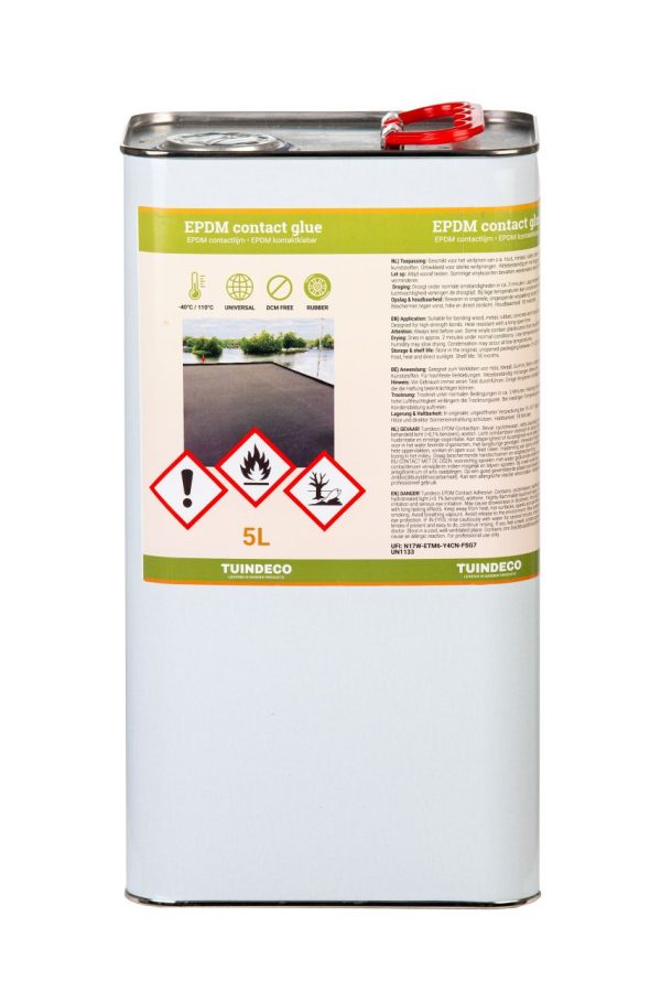 EPDM contactlijm - 5 liter in blik