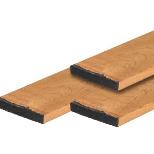 Guariuba hardhout vlonderplank 2,1 x 14,5 x 365 cm, kunstmatig gedroogd, geschaafd