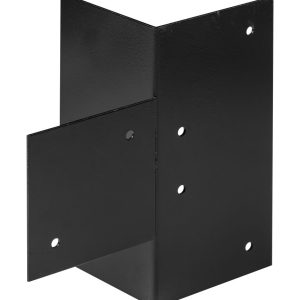 Pergola Verlenging Zwart voor 15 x 15 cm palen - Per stuk
